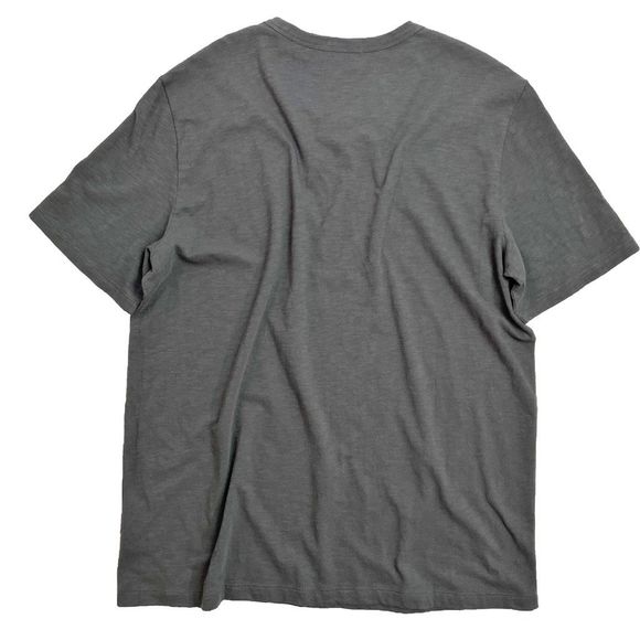 Theory Essential Tee Short Sleeve Crew Slub Slate Grey XL - Picture 2 of 6